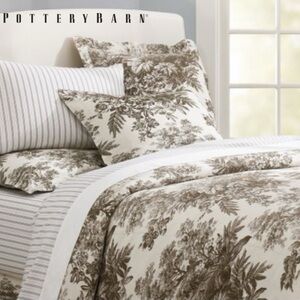 Pottery Barn Matine Toile Shams